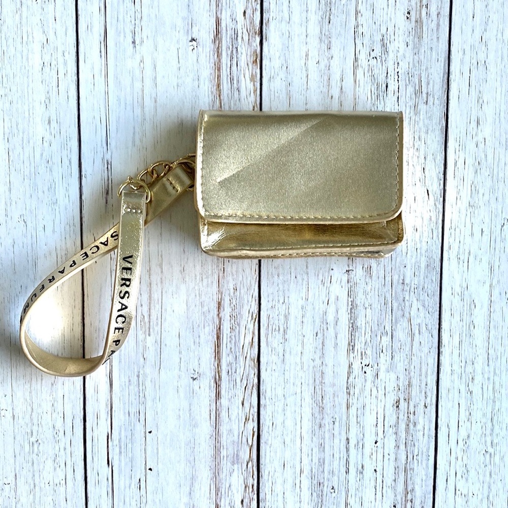 Versace Mini Wristlet Wallet